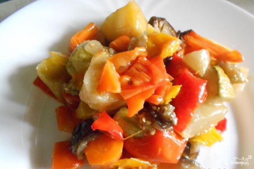 Рецепт гарнира к индейке в духовке