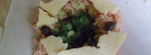 брик — картофель с тунцом и сыром. Шаг 4