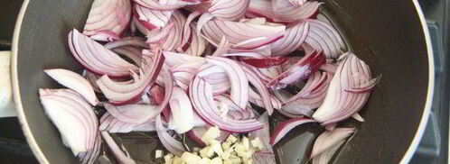 чечевица со свеклой и шпинатом. Шаг 5