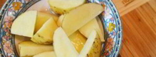 деревенский картофель под сырным соусом. Шаг 5