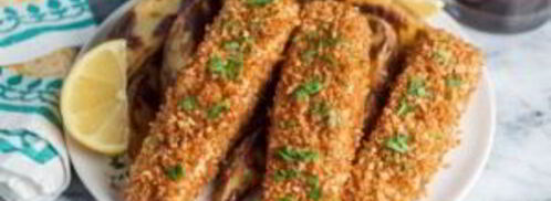 картофель с рыбой в духовке. Шаг 7