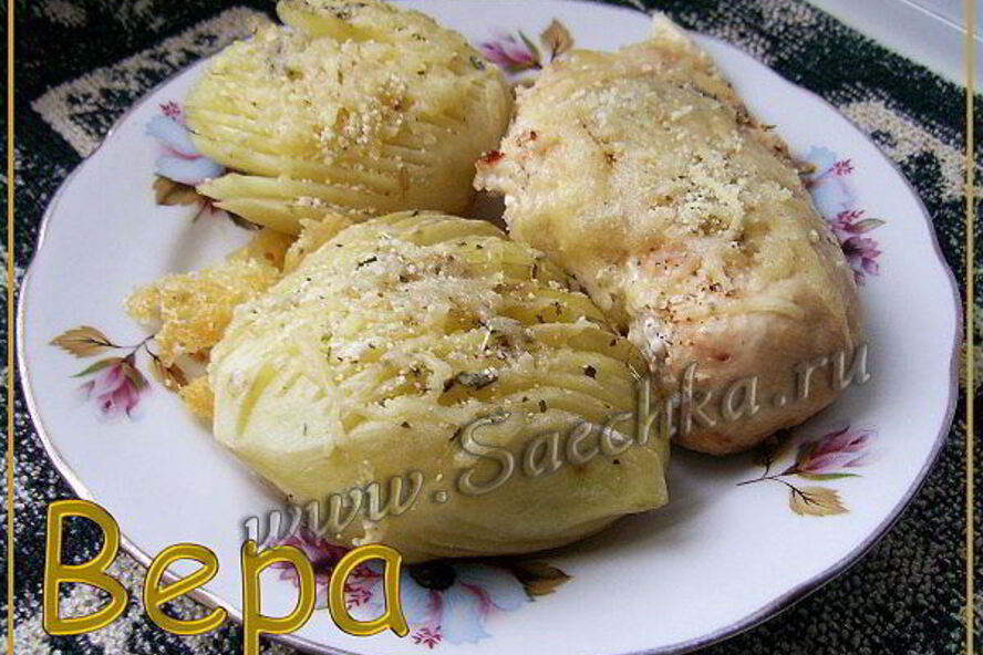Рецепт картофеля с сыром