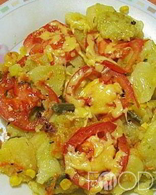 Картофель в мультиварке