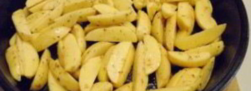 картошка по-деревенски в духовке. Шаг 6