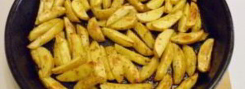 картошка по-деревенски в духовке. Шаг 7