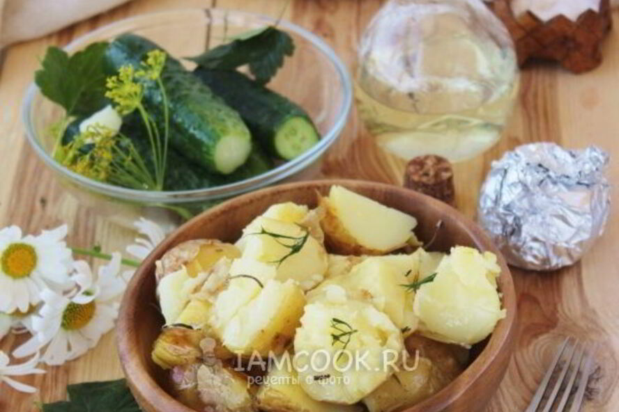 Рецепт картошки в мундире в фольге в духовке