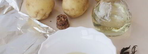 картошка в мундире в фольге в духовке. Шаг 4