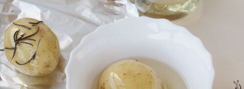 картошка в мундире в фольге в духовке. Шаг 5