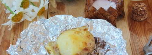 картошка в мундире в фольге в духовке. Шаг 8