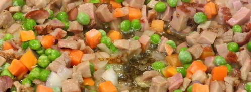 китайский жареный рис. Шаг 4