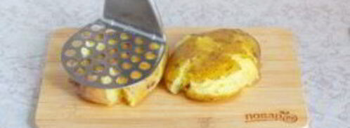 молодой картофель по-португальски в горчичной заправке. Шаг 5