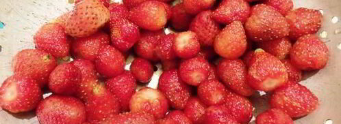 молодой картофель с клубничной сальсой. Шаг 4