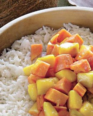 Рис с фруктами по-малийски