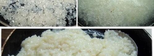 рис с грибами и спаржевой фасолью. Шаг 3