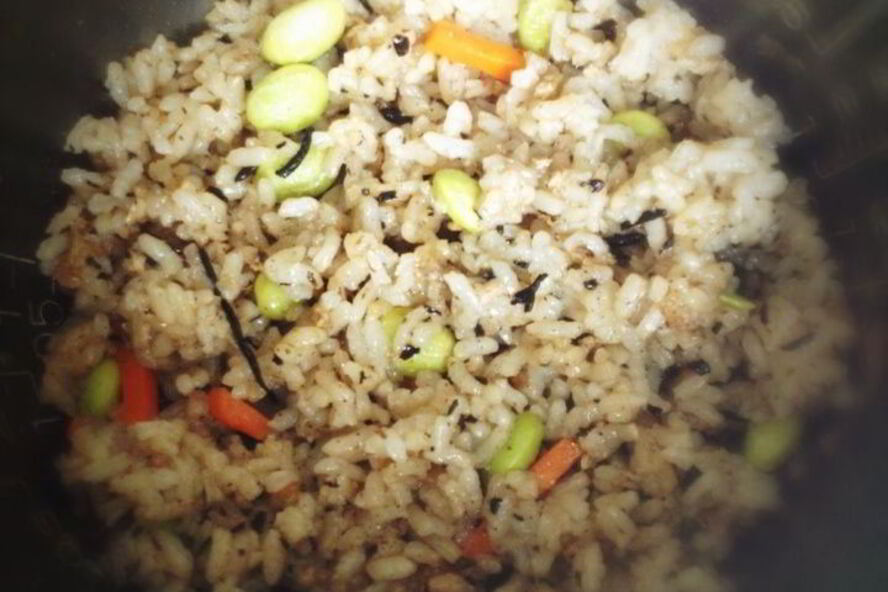 Рецепт риса с грибами шиитаке в мультиварке