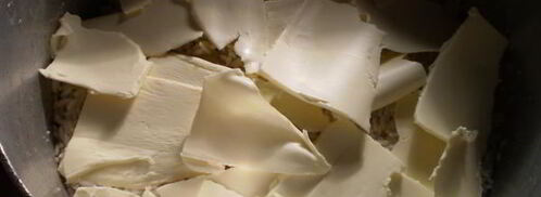 рис с яблоками шарлотка. Шаг 5