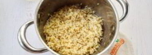 рис с запеченными овощами. Шаг 4