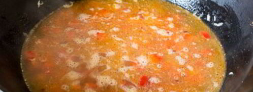 рис со сладким перцем и фасолью. Шаг 8