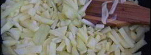 жареная картошка с луком. Шаг 3