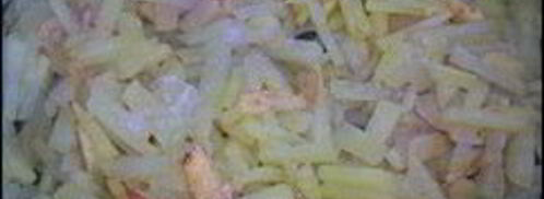 жареная картошка с луком. Шаг 5