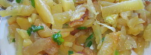 жареная картошка с луком. Шаг 8