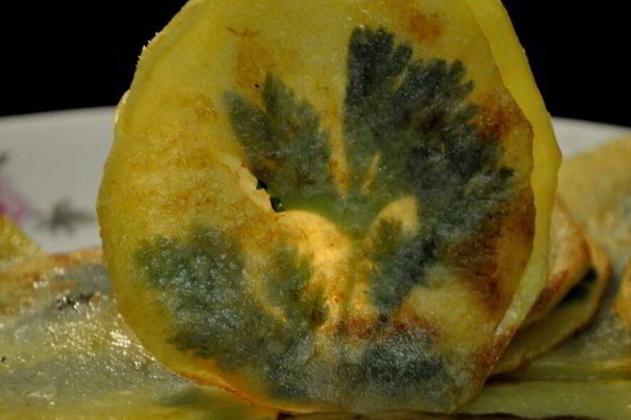 Рецепт жареного картофеля с петрушкой