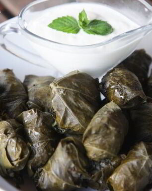 Ароматная долма с мацони