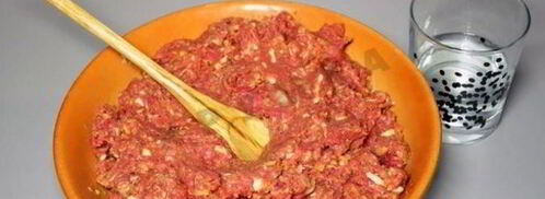 долма из баранины и булгура под мятным соусом. Шаг 5