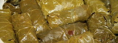 долма из маринованых виноградных листьев с говядиной. Шаг 5