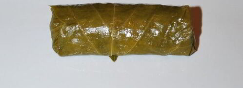 долма с чесночным соусом и кинзой. Шаг 7