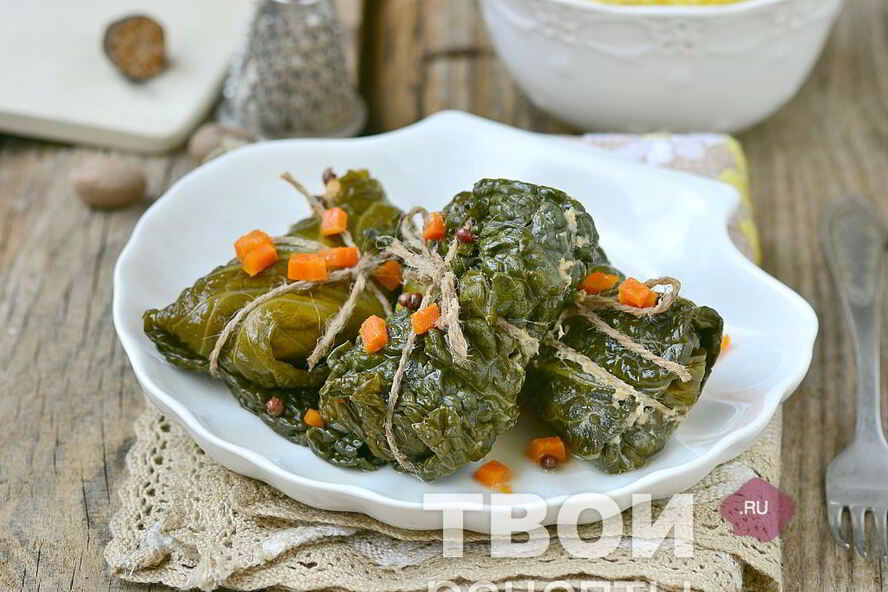 Рецепт голубцов из капусты с семгой