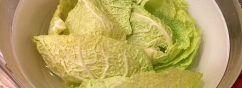 голубцы из пекинской капусты в мультиварке. Шаг 3