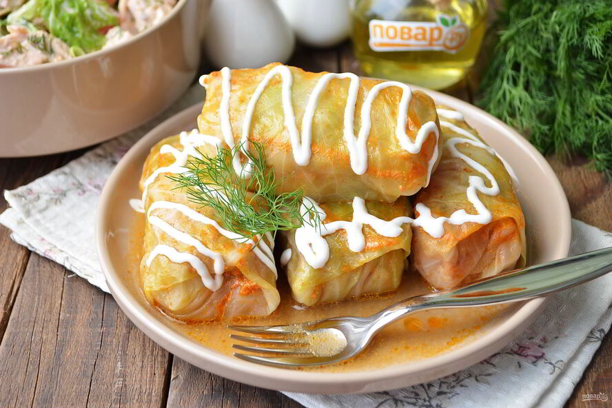 Рецепт голубцов из свинины по-домашнему