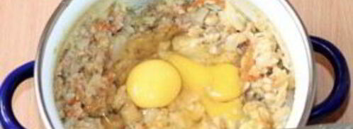 голубцы ленивые с грибами. Шаг 9