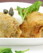 Голубцы, тушенные в сметане