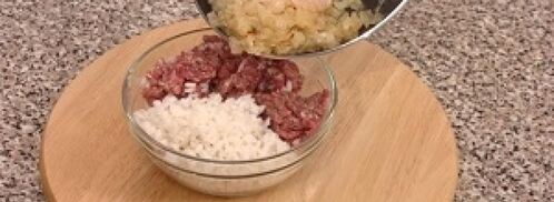 мясные голубцы с рисом. Шаг 3