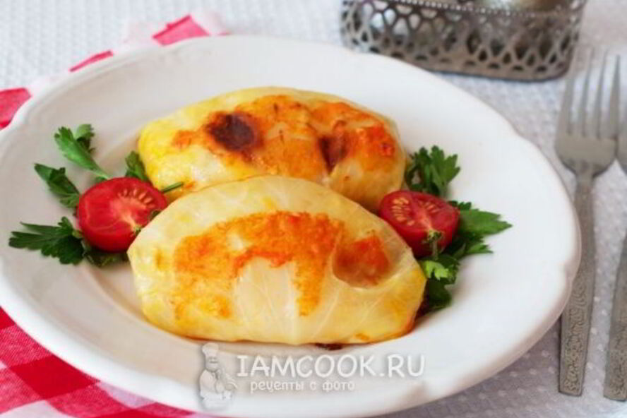 Рецепт постных голубцов с овощами