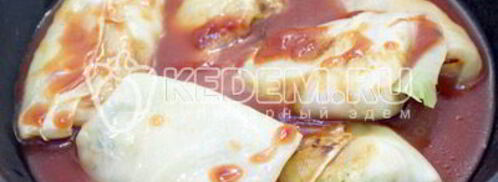 постные голубцы. Шаг 11