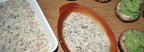 фаршированные шампиньоны в сметане. Шаг 11