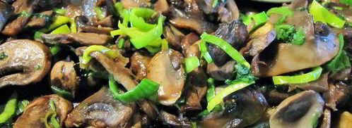 грибочки жареные с имбирем и кунжутом. Шаг 5