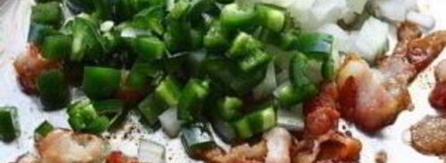 грибы, фаршированные беконом. Шаг 4