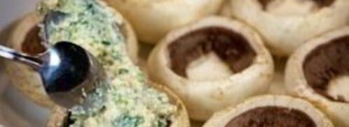 грибы фаршированные. Шаг 13