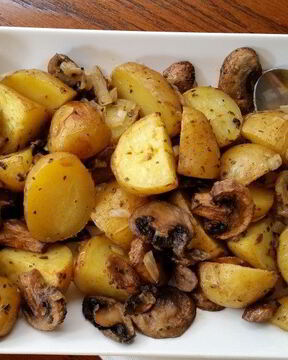 Грибы с картошкой
