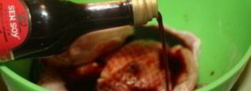 грибы со свининой в духовке. Шаг 3