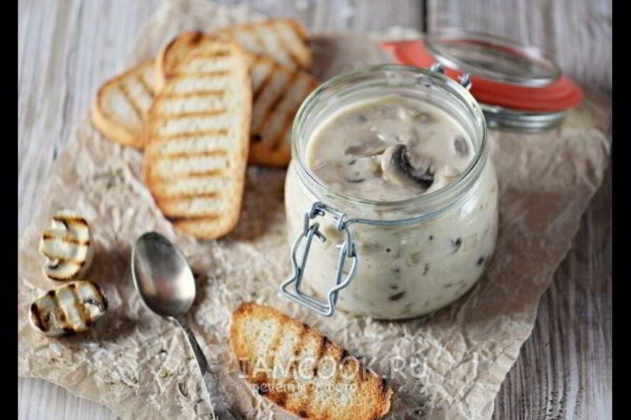 Рецепт грибов в сметанном соусе