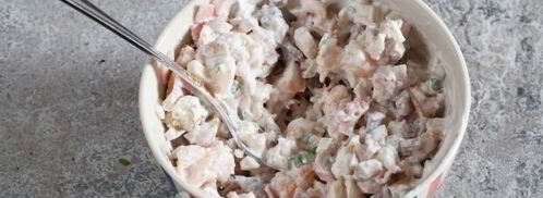 шампиньоны, фаршированные креветками. Шаг 6