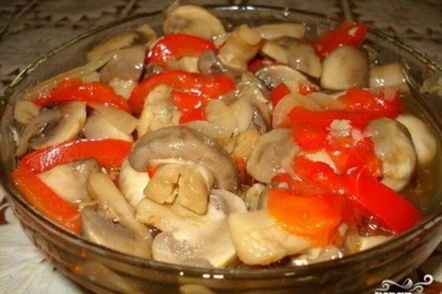 Рецепт шампиньонов по-корейски