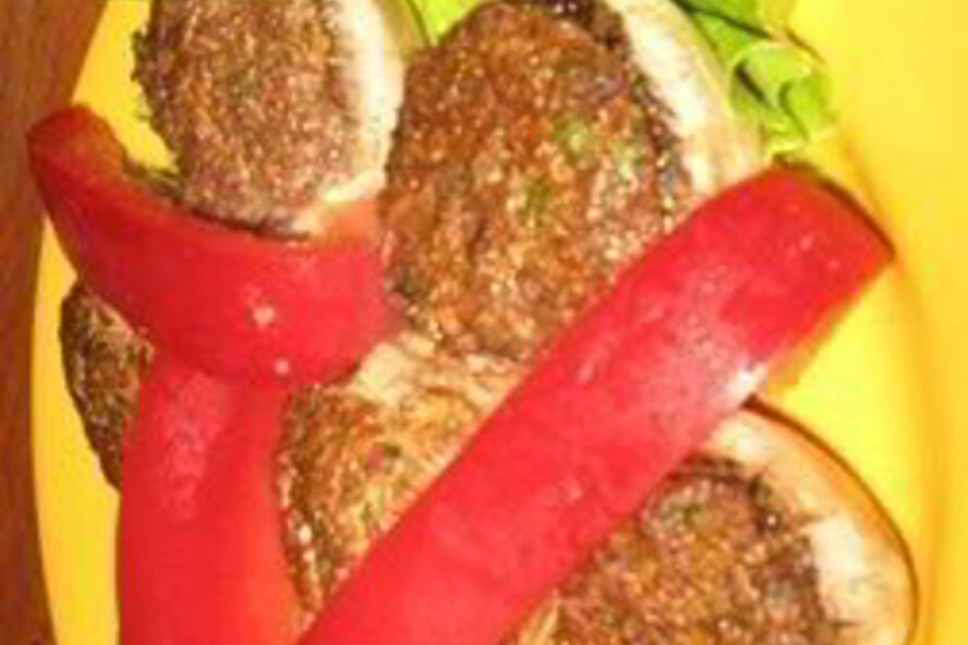 Рецепт шампиньонов с сыром и орехами