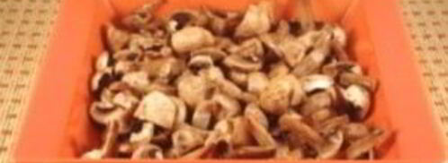 шампиньоны с сыром в духовке. Шаг 4