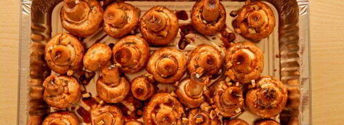 шампиньоны в духовке. Шаг 5